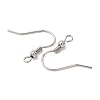 Tarnish Resistant 316 Surgical Stainless Steel Earring Hooks X-STAS-E009-1-1