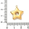 304 Stainless Steel Pendants STAS-L301-13G-3