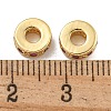 Rack Plating Brass Micro Pave Cubic Zirconia  Beads KK-U030-31G-06-2