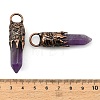 Natural Amethyst Big Pendants G-D102-05R-02-3