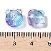 Transparent Spray Paint Glass Beads GLAA-Z011-01A-3