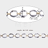 Handmade Imitation Gemstone Style Link Chains AJEW-J034-01D-7