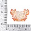 Marine Organism Theme Resin Cabochons RESI-R454-01E-3