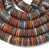 Natural Ocean Jasper Beads Strands G-G329-B08-8x1mm-5