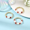 Natural Malaysia Jade Finger Rings RJEW-JR01116-1