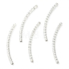 Brass Tube Beads KK-Y003-86G-S-1