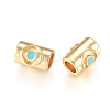 Brass Enamel Beads KK-L189-13A-2