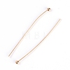 Brass Ball Head Pins KK-WH0043-03D-01-2