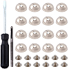 20 Bags Alloy Studs Rivets FIND-CL0002-03P-1