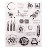 Stationery Pattern Silicone Stamps SCRA-PW0004-401-1