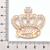 Alloy Rhinestone Cabochons PALLOY-WH0008-04-3