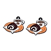 Baking Paint Alloy Enamel Pendants PALLOY-T093-19-1