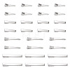 40Pcs 4 Styles Iron Alligator Hair Clips Findings PHAR-TADJ0001-10-1