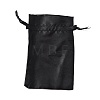 Rectangle Satin Gift Packing Pouches Drawstring Bags ABAG-TAC0009-01D-1