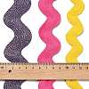 Polyester Wavy Fringe Trim Ribbon OCOR-XCP0002-35-4