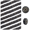 6 Strands Natural Coconut Shell Rondelle Bead Strands COCB-SC0001-02B-6