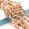 Natural Pink Aventurine Beads Strands G-E607-A13-4