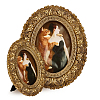 Retro Resin Photo Frames Stand DJEW-MA0001-09-1