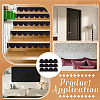 4 Sheets PVC Wave Wall Stickers Decal DIY-WH0671-466A-5