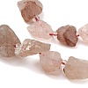 Natural Hematoid Quartz/Ferruginous Quartz Beads Strands GG-CBA0B77-A30-03-3
