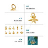Craftdady 20Pcs 10 Style Brass Charms KK-CD0001-24-14