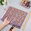 Fish Scales Pattern Cotton Fabric DIY-WH0622-777A-3