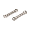 Non-Tarnish 304 Stainless Steel Connector Charms STAS-Q323-06A-P-2