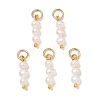 Natural Cultured Freshwater Pearl Pendants PALLOY-JF05479-1