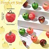 20Pcs 4 Colors Opaque Resin Pendants CRES-CJ0001-94-2