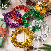 PVC Sparkly Star Metallic Garland with Iron Wire AJEW-TAC0034-08B-8