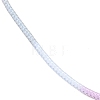 Braided Polycotton Cord Necklaces Making MAK-F038-B15-G-3