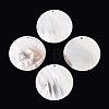 Natural Freshwater Shell Big Pendants SHEL-T020-47A-1