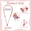 30Pcs Waxed Polyester Cord Necklaces Making NJEW-YW00015-02-2