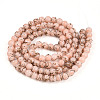 Baking Paint Glass Beads Strands DGLA-N010-8mm-02-2