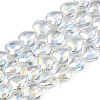 Electroplate Glass Beads Strands EGLA-S188-14-B03-4