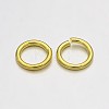 Brass Open Jump Rings LS-X-KK-E647-17G-3mm-2