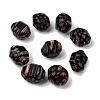 Handmade Millefiori Glass Beads LAMP-C025-01-2
