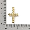 Religion Brass Pendants KK-E802-11G-A-3