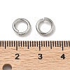 Tarnish Resistant 304 Stainless Steel Open Jump Rings X-STAS-R065-42-5