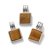 Natural Tiger Eye Pendants G-B123-03P-04-1