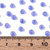 6/0 Transparent Inside Colours Glass Seed Beads SEED-N008-08E-4