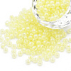 6/0 Imitation Jade Glass Seed Beads X1-SEED-N004-006-08-1