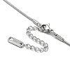 Non-Tarnish 304 Stainless Steel Pendant Necklaces NJEW-G120-01P-4