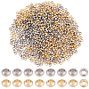 800Pcs 2 Colors 304 Stainless Steel Spacer Beads STAS-BBC0009-75C-7