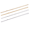 4Pcs 4 Styles 304 Stainless Steel Box Chain Slider Necklace Making AJEW-SZ0001-54-6