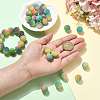 40Pcs Imitation Pearl Acrylic Beads OACR-FS0002-89A-17-5