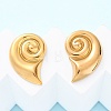 304 Stainless Steel Stud Earrings for Women EJEW-K306-06G-2