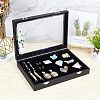 Velvet Jewelry Presentation Boxs VBOX-WH0003-17-6