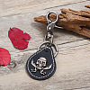 Leather Skull Keychains PW23073147701-1