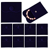  10Pcs Velvet Jewelry Pouches AJEW-NB0005-66F-1